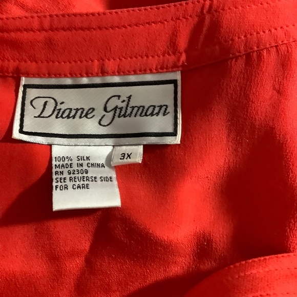 100% silk 3 piece outfit NWT 3X HOLIDAY - Picture 15 of 15